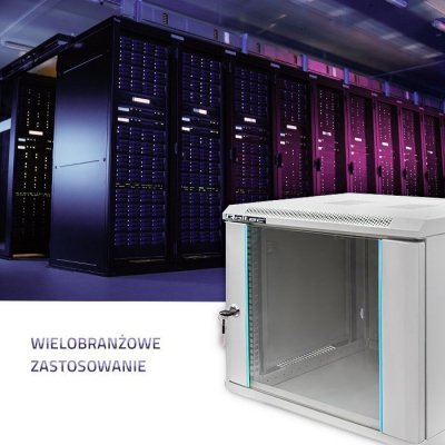 QOLTEC SZAFA RACK 19&quot; | 9U | 600X500X600