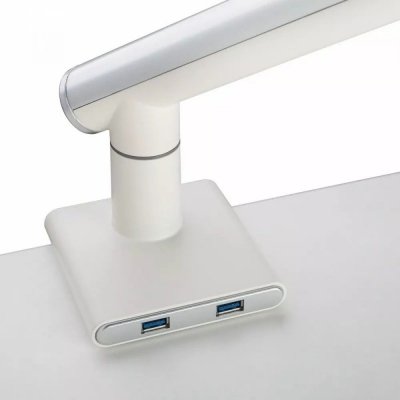Uchwyt biurkowy gazowy do 1 monitora LED/LCD 17-32&quot; L-19GD ART (2-9kg 2xUSB 3.0 PREMIUM ALU)