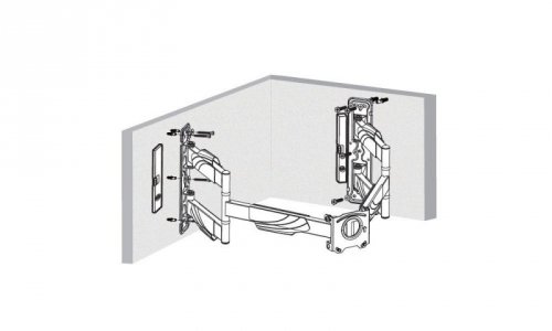 Uchwyt do TV LED/LCD 32-70&quot; 45KG AR-85 reg. pion/poziom NAROŻNY 622mm