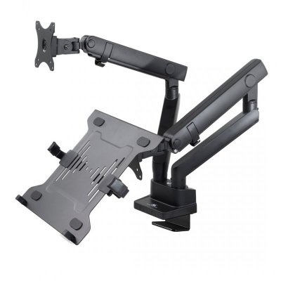 Uchwyt biurkowy Maclean MC-813 (biurkowy; 32&quot; - 17&quot;; max. 16 kg)