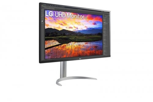 LG 32UP55NP-W monitor komputerowy 80 cm (31.5&quot;) 3840 x 2160 px 4K Ultra HD Biały