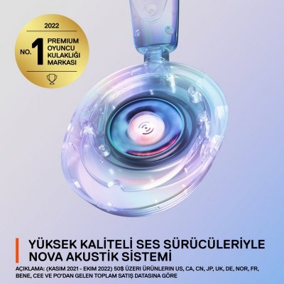 Słuchawki SteelSeries Arctis Nova 1P, Szare