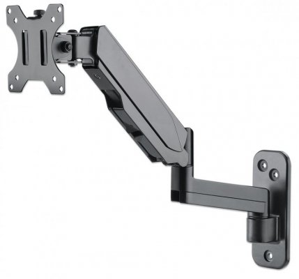 Manhattan 461610 uchwyt / stojak do monitorów 81,3 cm (32&quot;) Ściana Czarny