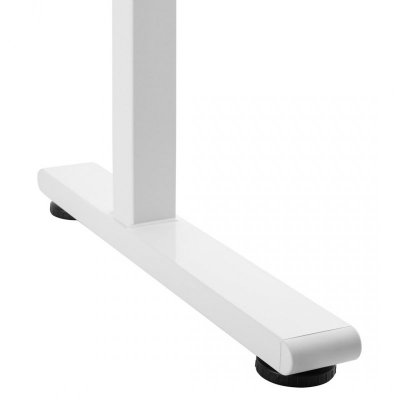 Biurko ręczna regulacja wys  Ergo Office, max 40 kg, max wys 117cm,  z blatem do pracy stojąco siedzącej, ER-401 W