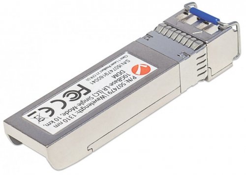 Intellinet 507479 moduł przekaźników sieciowych Swiatłowód 11100 Mbit/s SFP+ 1310 nm