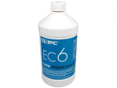 XSPC EC6 Płyn chłodzący, 1 litr - nieprzezroczysty niebieski, UV