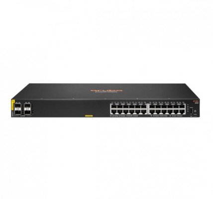 Aruba 6000 24G Class4 PoE 4SFP 370W Zarządzany L3 Gigabit Ethernet (10/100/1000) Obsługa PoE 1U