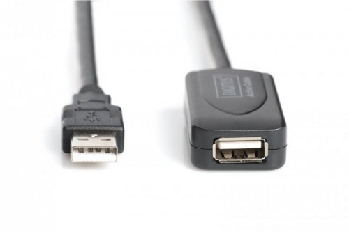Kabel DIGITUS  DA-73102 (USB   ; 20m; czarny)