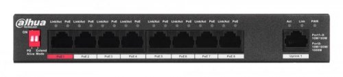 SWITCH DAHUA PFS3009-8ET1GT-96-V2