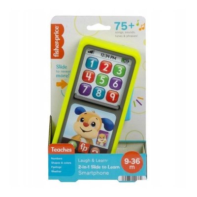 Fisher Price LL Smartfonik 2w1 Przesuwaj i ucz się HNL43