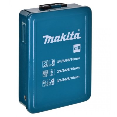 Zestaw wierteł i bitów 62szt MAKPAC B-53908 MAKITA