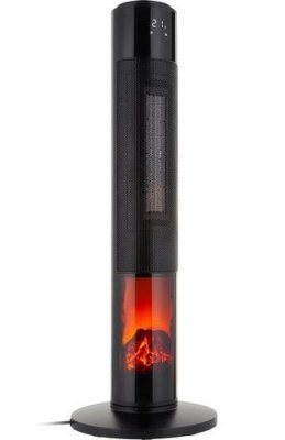 TEESA TERMOWENTYLATOR KOLUMNOWY PTC1KW/2KW KOMINEK