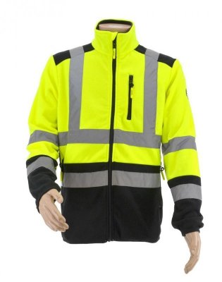 AW BLUZA POLAROWA T3/ ODBLASKOWA ŻÓŁTA/   S