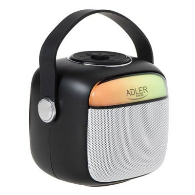 Adler AD 1199 black Głośnik do karaoke z mikrofonem - SD/USB/AUX/Bluetooth