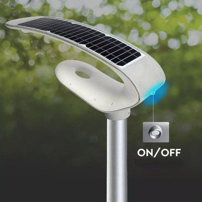 Oprawa Ogrodowa Parkowa V-TAC 20W Czujnik Ruchu Pilot VT-130W 4000K 2000lm