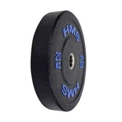 Talerz olimpijski Bumper 20 kg Niebieski HMS HTBR20