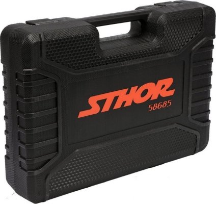 Zestaw kluczy 108 elementów 1/2&quot;, 1/4&quot; T58685 STHOR