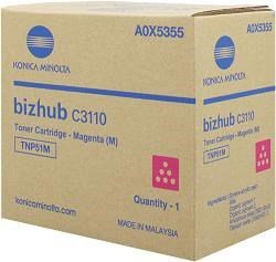 Konica Minolta TNP-51M kaseta z tonerem 1 szt. Oryginalny Purpurowy