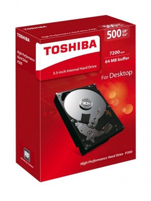 Dysk HDD Toshiba P300 3,5&quot; 500GB SATA III 64MB 7200obr/min HDWD105UZSVA
