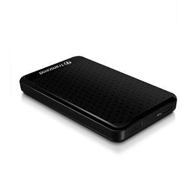 Dysk twardy USB3 1TB EXT. 2.5&quot; BLACK TS1TSJ25A3K TRANSCEND
