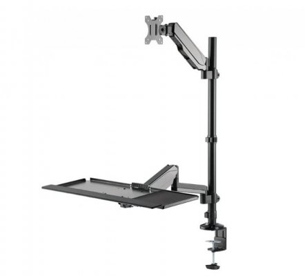PC ACC SIT-STAND WORKSTATION/17-32&quot; DS90-325BL1 NEOMOUNTS