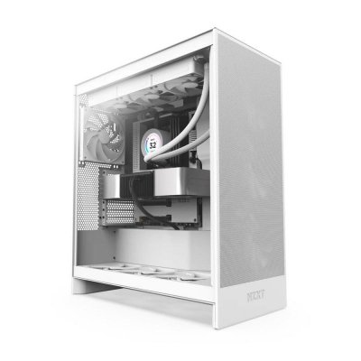 CASE MIDITOWER ATX W/O PSU/WHITE H7 FLOW NZXT