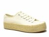 Półbuty espadryle 36 trampki LEE COOPER białe 3284 kremowe