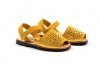 Sandały 28 skóra VERANO 426 żółte musztardowe