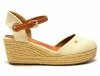 Sandały WRANGLER 39 BELA espadryle beżowe na koturnie