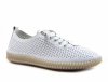 Półbuty sneakersy 38 skóra FILIPPO 6140 białe skórzane ażurowane