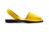 Sandały 36 skórzane VERANO 201 żółte klapki