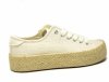Półbuty espadryle 36 trampki LEE COOPER białe 3284 kremowe