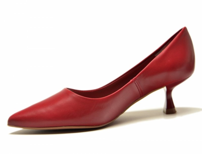 Czółenka 36 kaczuszki BOTTERO 365401 skóra bordowe skórzane bordo