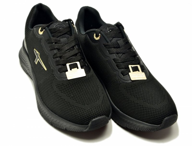 Sneakersy 39 TAMARIS 83728 półbuty sportowe czarne duo-tex