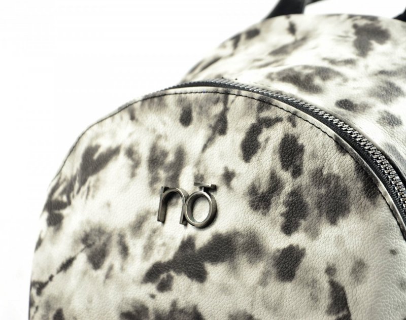 Plecak TOREBKA damska NOBO BAG 1160 czarny biały 