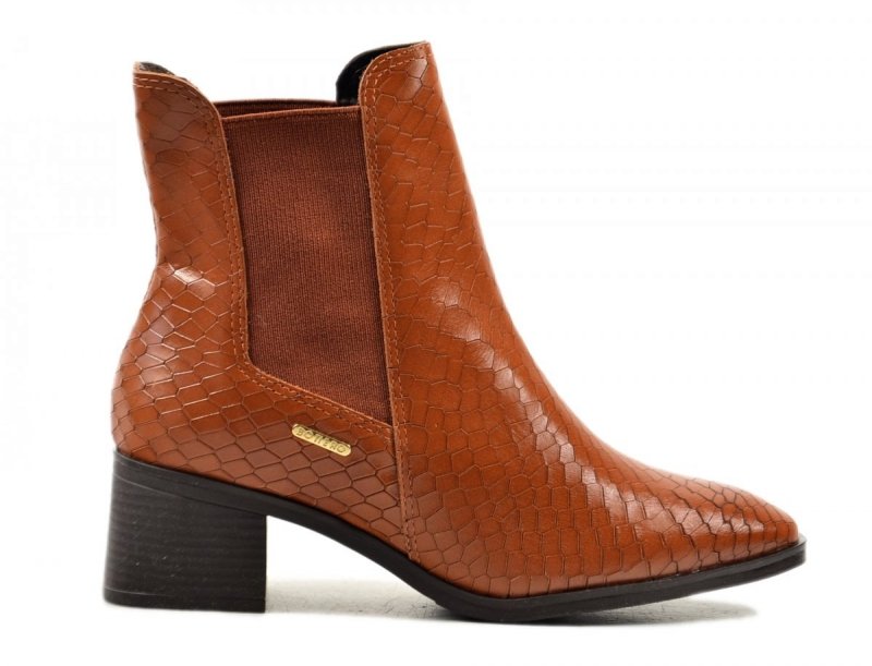 Botki 40 BOTTERO 336001 skóra camel brąz