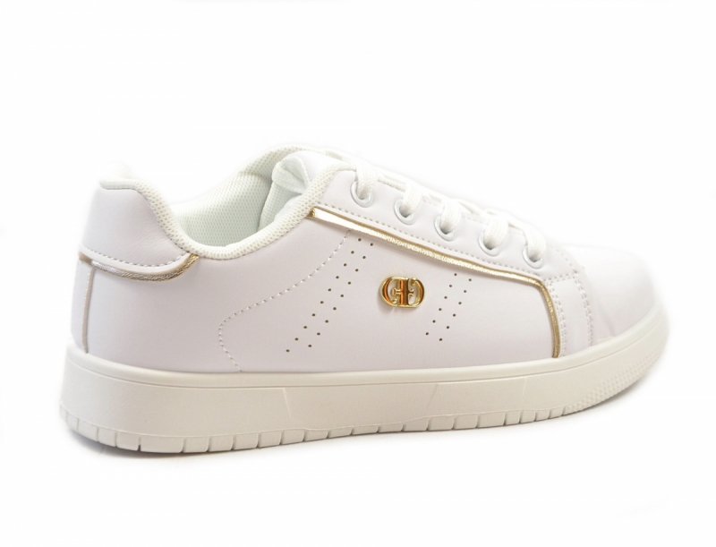 Półbuty sneakersy 41 POTOCKI 01301 białe