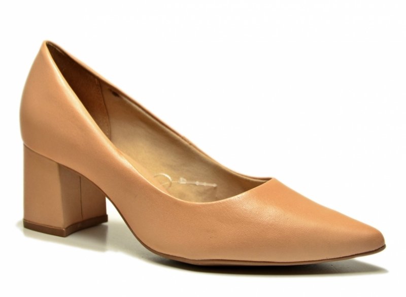 Czółenka beżowe 37 skórzane BOTTERO 354901 skóra beż damskie