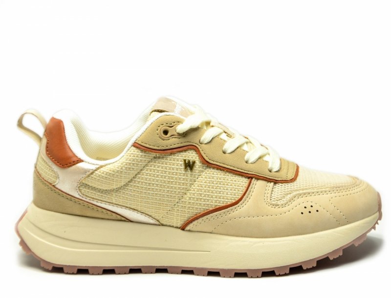Sneakersy WRANGLER BONNIE 37 półbuty sportowe damskie beżowe camel