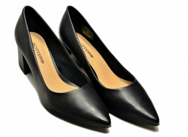 Czółenka czarne 39 skórzane BOTTERO 354901 skóra damskie