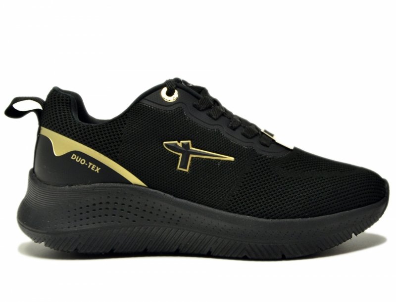 Sneakersy 40 TAMARIS 83728 półbuty sportowe czarne duo-tex