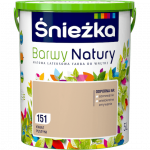 Śnieżka Barwy Natury 5L Kwiat Pustyni 151 mat farba do wnętrz ścian sufitów emulsja