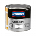 Nobiles Grzejniki 0,5L BIAŁY Kaloryfery farba ftalowa emalia termoodporna biała