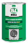 BOLL Lakier Felg SREBRNY 1L kół samochodowych do metalu drewna plastiku gipsu