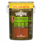 Vidaron Lakierobejca 4,5L + 0,5L L05 Teak Naturalny tik tek do drewna ochronno-dekoracyjna połysk
