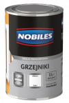 Nobiles Grzejniki 1L BIAŁY Kaloryfery farba ftalowa emalia termoodporna biała