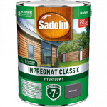 Sadolin Classic impregnat 4,5L ANTRACYT-OWY do drewna clasic Hybrydowy płotów altanek fasad