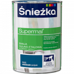 Śnieżka Olejna NIEBIESKI F525 0,8L Supermal farba olejno-ftalowa drewna metalu emalia połysk