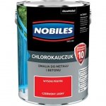 Chlorokauczuk 5L CZERWONY JASNY Nobiles farba emalia