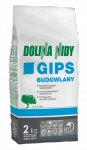 Gips Budowlany 2kg Dolina Nidy do osadzania puszek wypełniania bruzd szybki